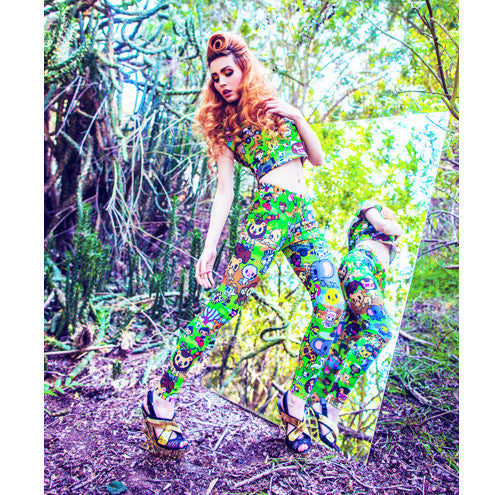 JapanLA x tokidoki Savannah Leggings - The Giant Peach