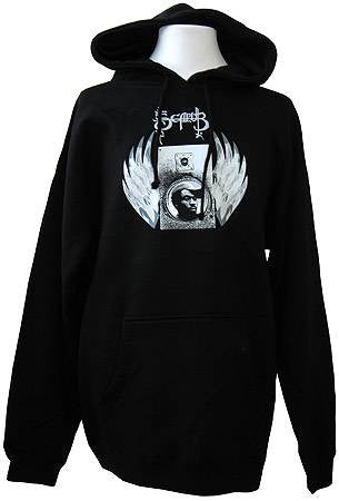 Scarub - Wings Hoodie, Black - The Giant Peach