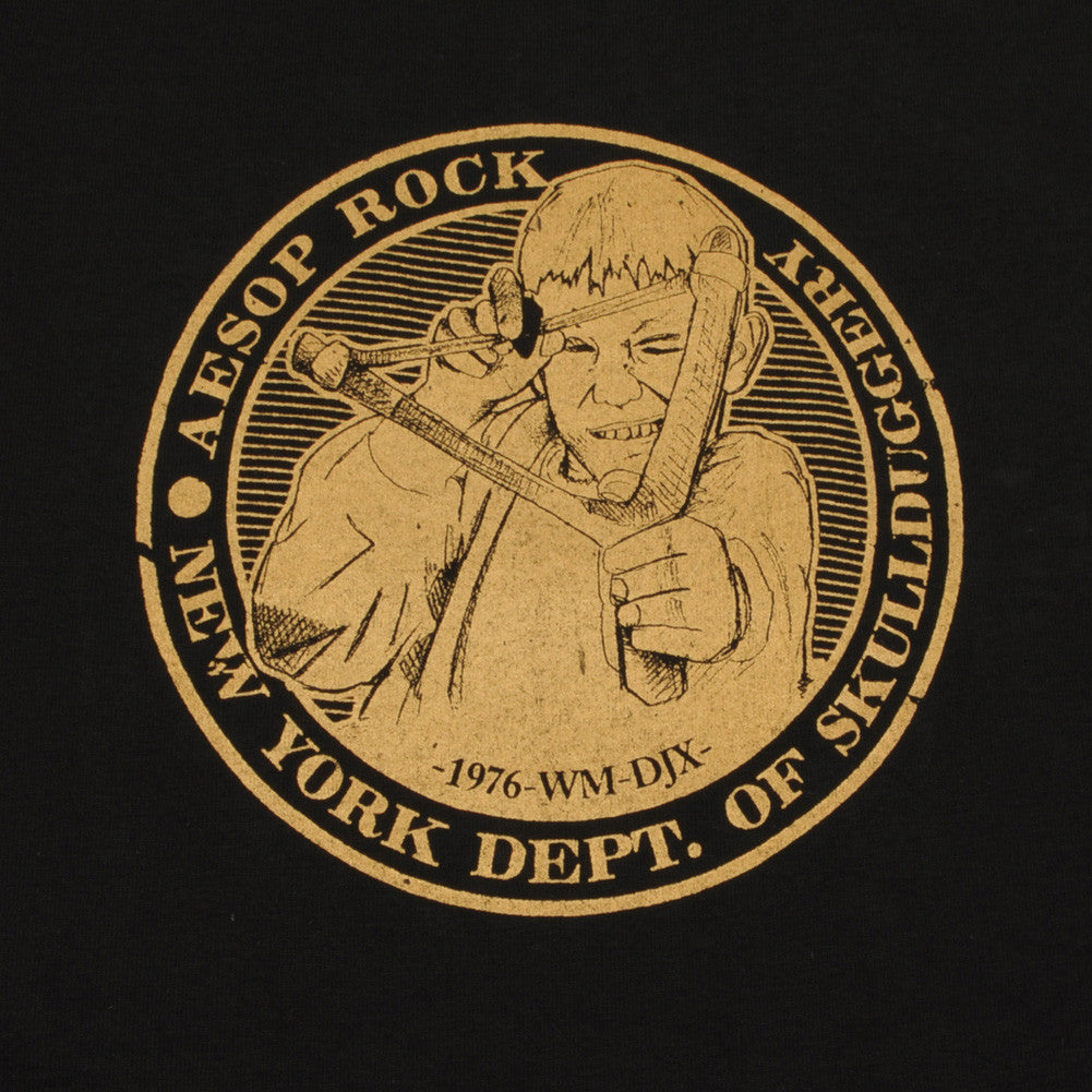 Aesop Rock - Slingshot Men's Shirt, Black - The Giant Peach