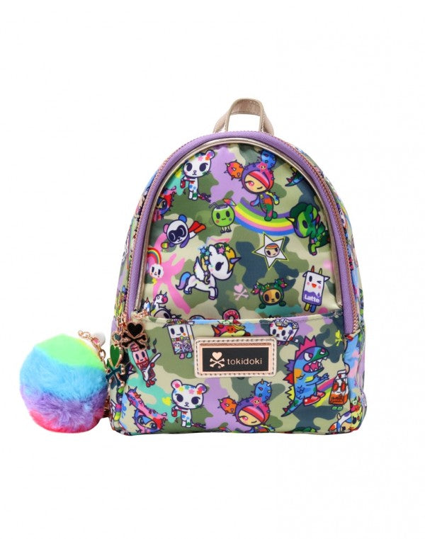 camo mini backpack tokidoki