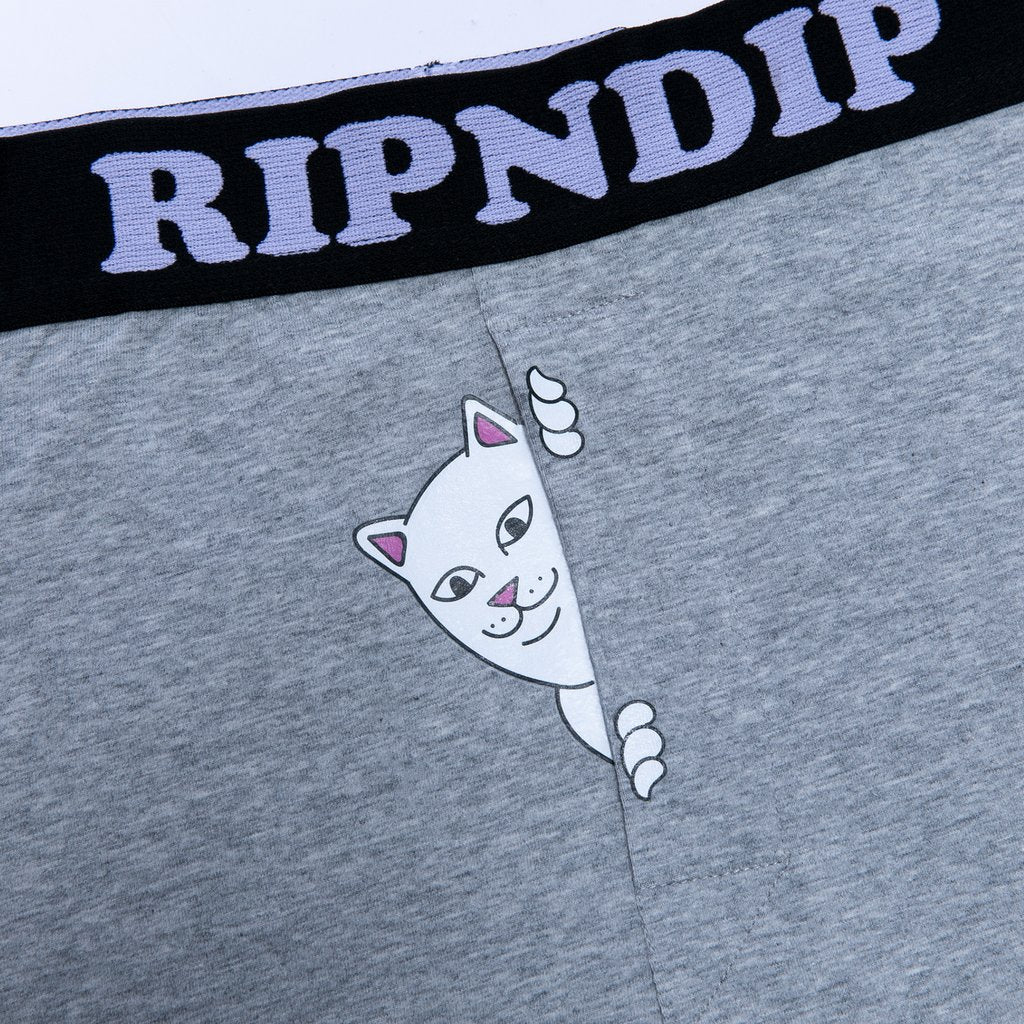 RIPNDIP - Peeking Nermal Boxers, Heather Grey