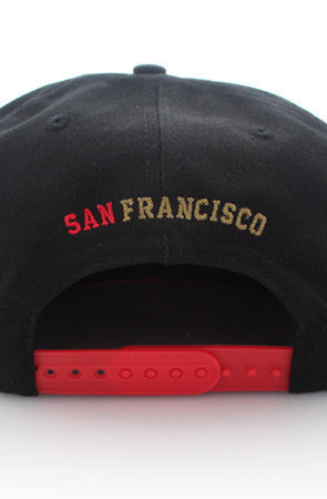 Adapt - Gold Blooded Snapback Hat, Black - The Giant Peach