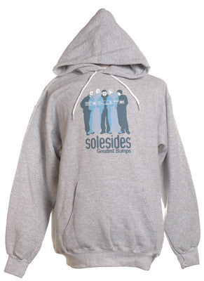 Solesides - Greatest Bumps Hoodie, Grey – The Giant Peach Solesides - Greatest Bumps Hoodie, Grey – The Giant Peach