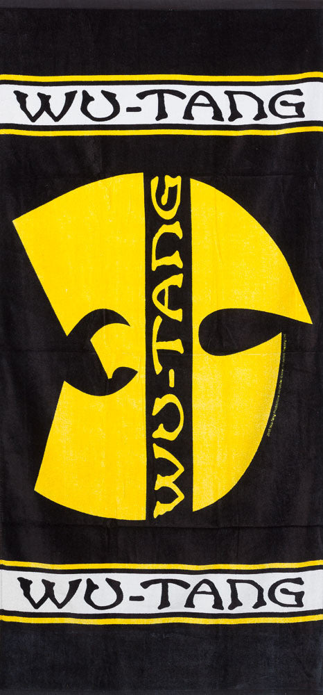 Wu-tang Clan Beach Towel, Black - The Giant Peach