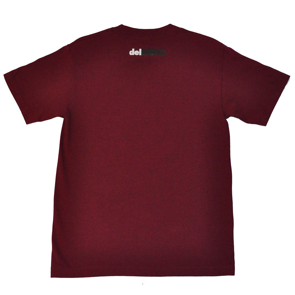 delHIERO - Splatter Men's Shirt, Burgundy - The Giant Peach