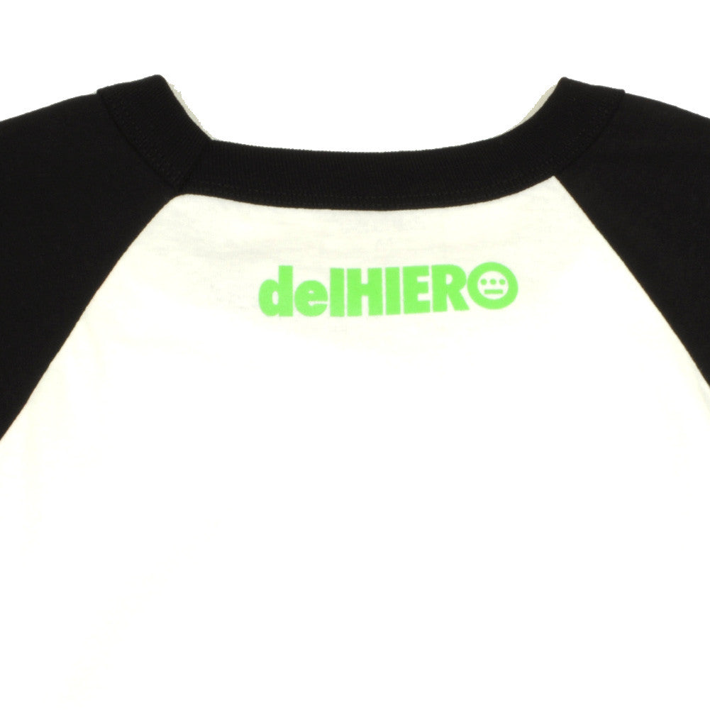 delHIERO - Splatter Men's Raglan Shirt, Black - The Giant Peach