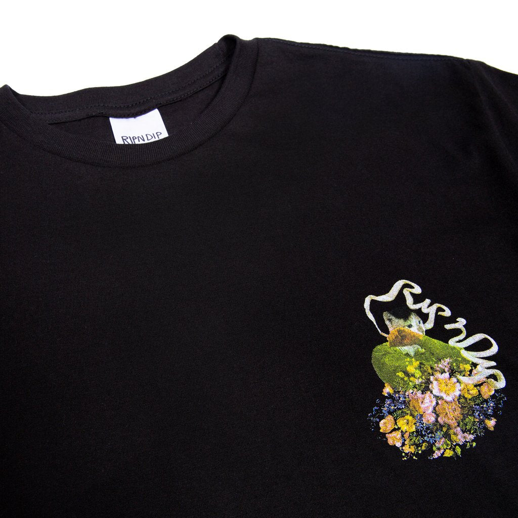 RIPNDIP - Flower Burst Men's Tee, Black