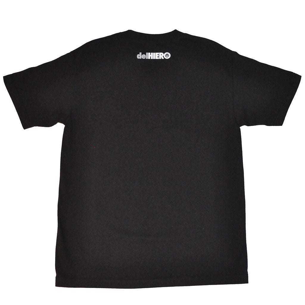 delHIERO - Stacked Men's Shirt, Black/Grey - The Giant Peach