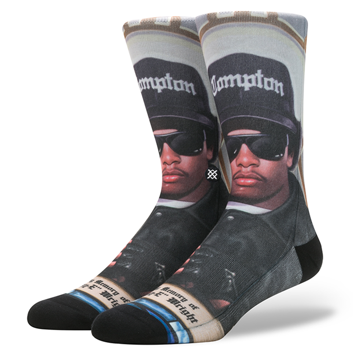 Stance x Eazy-E - Praise Eazy-E Men's Socks, Multi - The Giant Peach