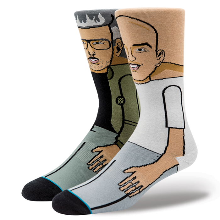 Stance - Stretch & Bobbito Men's Socks, Multi - The Giant Peach