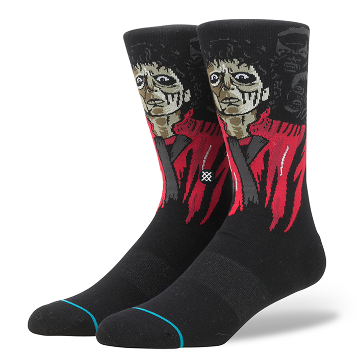Stance x Michael Jackson Thriller Men's Socks, Black - The Giant Peach
