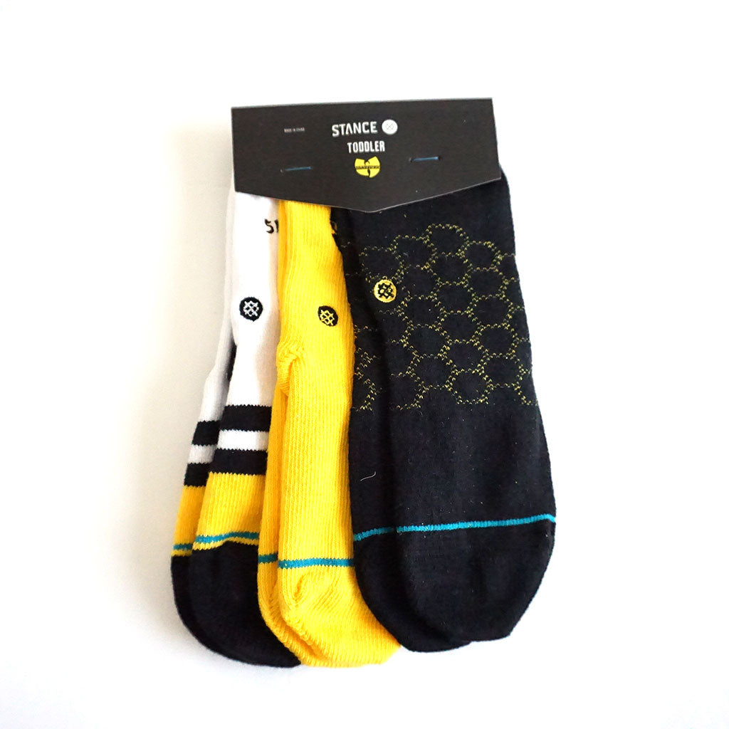 Stance x Wu-Tang Clan - Wu-Tang 3 Pack Toddler Socks, Multi