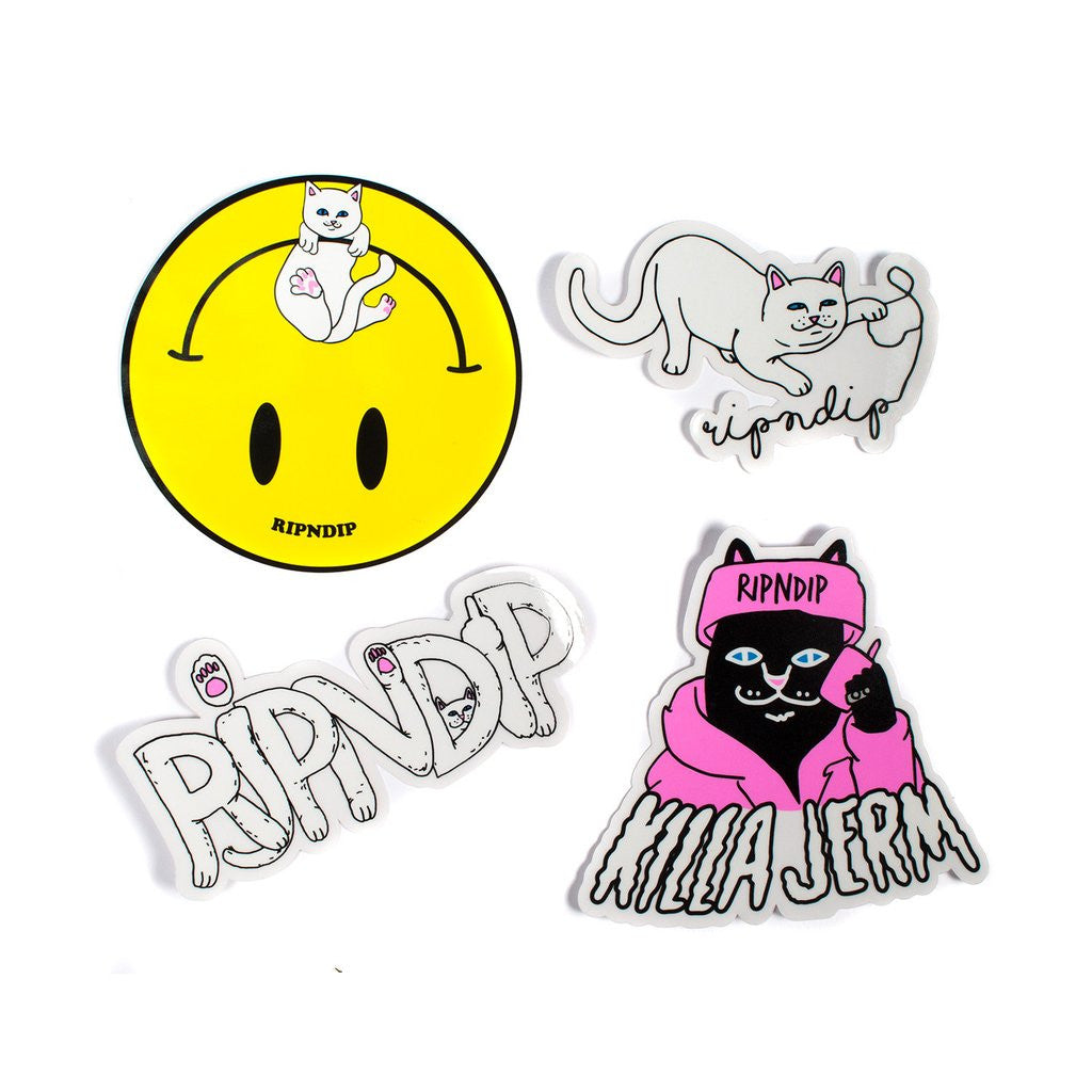 RIPNDIP - Spring 2017 Sticker Pack - The Giant Peach