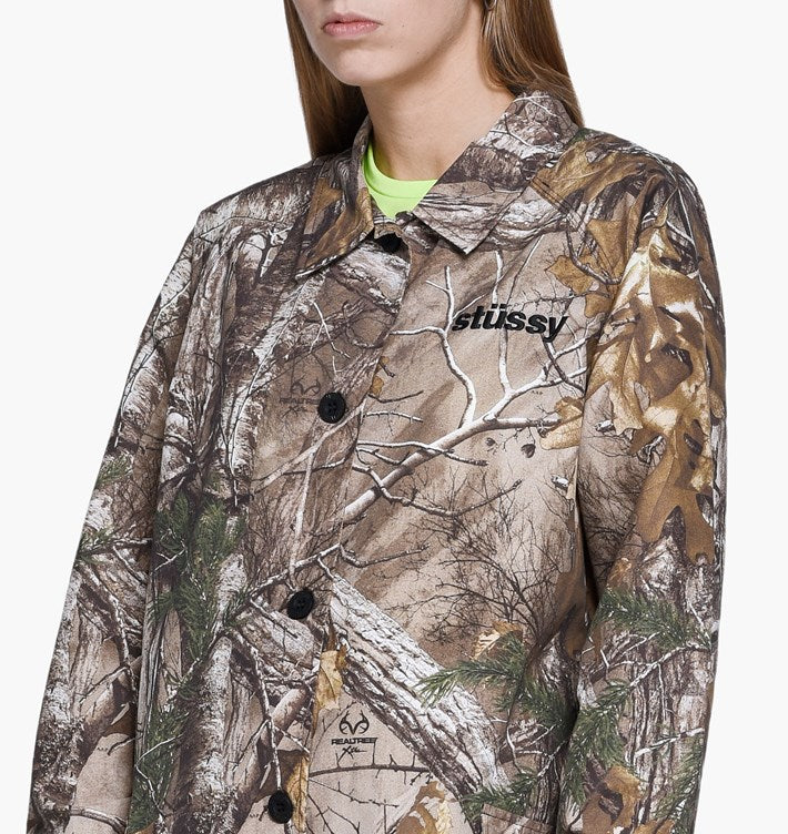 Stussy - Elsa Women's Long Coat, Realtree Camo