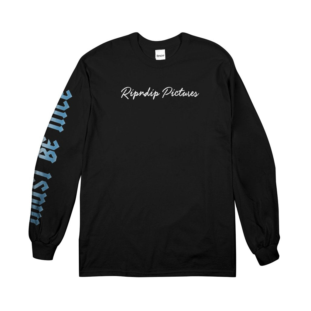 RIPNDIP - Pictures Men's L/S Tee, Black