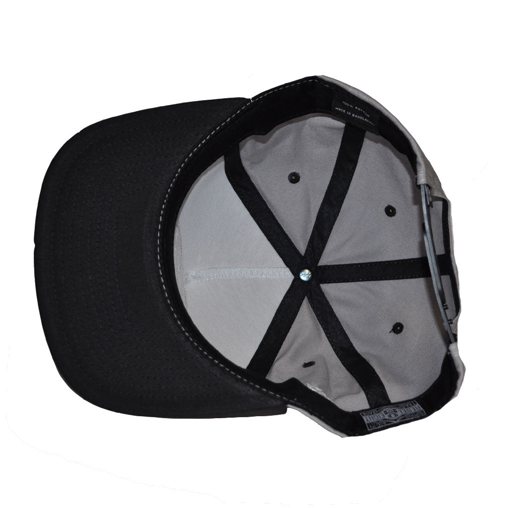 REBEL8 - Sun Burnt Snapback Hat, Grey - The Giant Peach