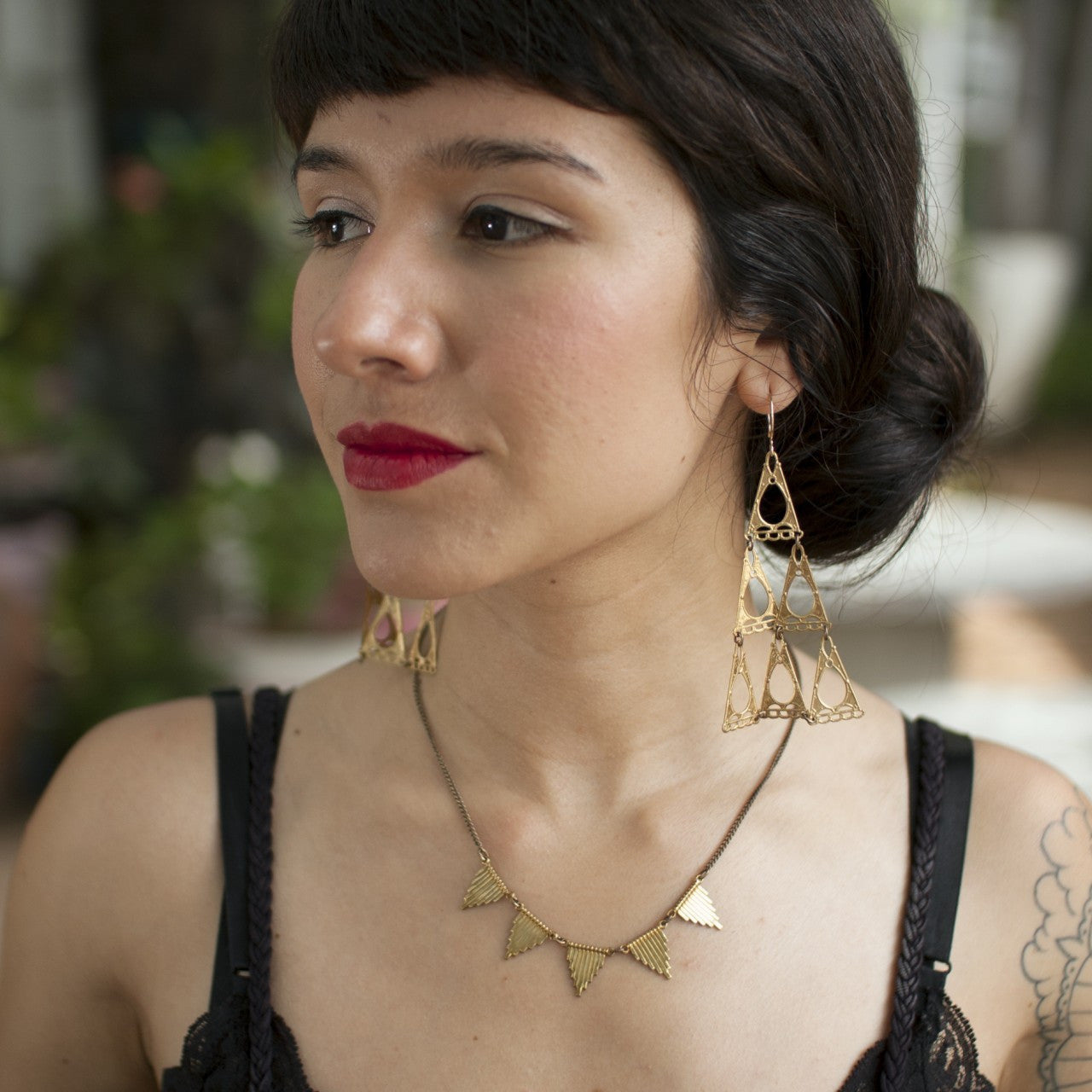 Ornamental Things - Sunshine Necklace - The Giant Peach