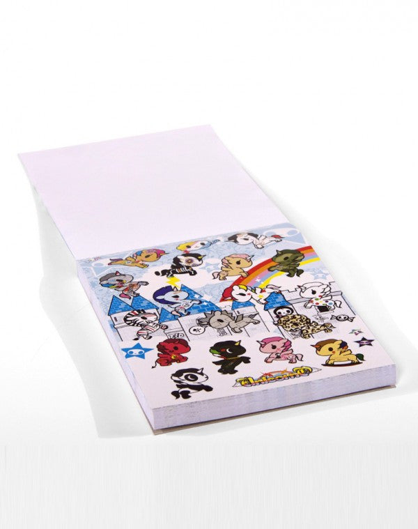 tokidoki - Unicorno Tear Out Notepad - The Giant Peach