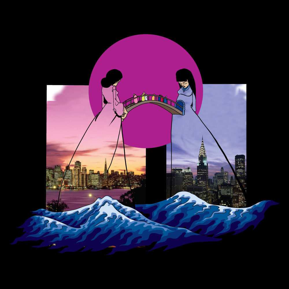 Twelve Grain - East-West Men's Shirt, Black - The Giant Peach