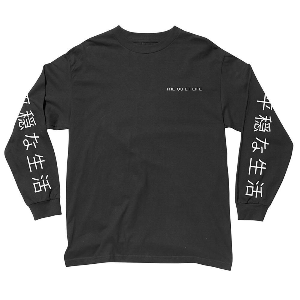 The Quiet Life - Japan Men's L/S Shirt, Black - The Giant Peach