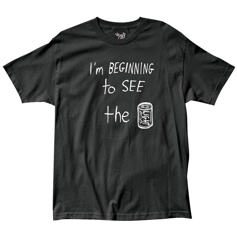 The Quiet Life x Nathan Bell - See The Light Men's Shirt, Black - The Giant Peach