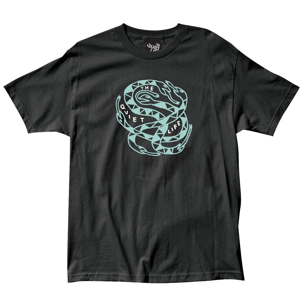 The Quiet Life x Nathan Bell - Snakepit Men's Shirt, Black - The Giant Peach
