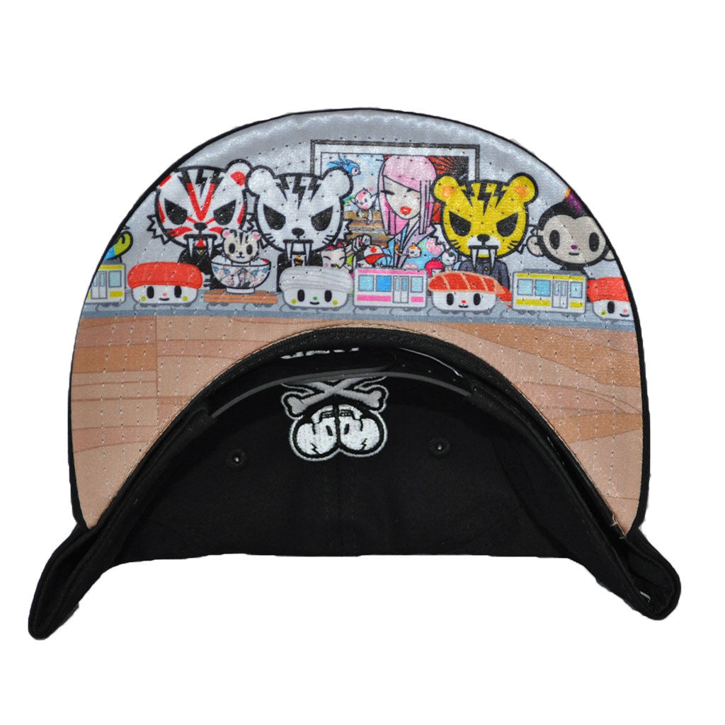 tokidoki - The Orient Snapback Hat, Black - The Giant Peach