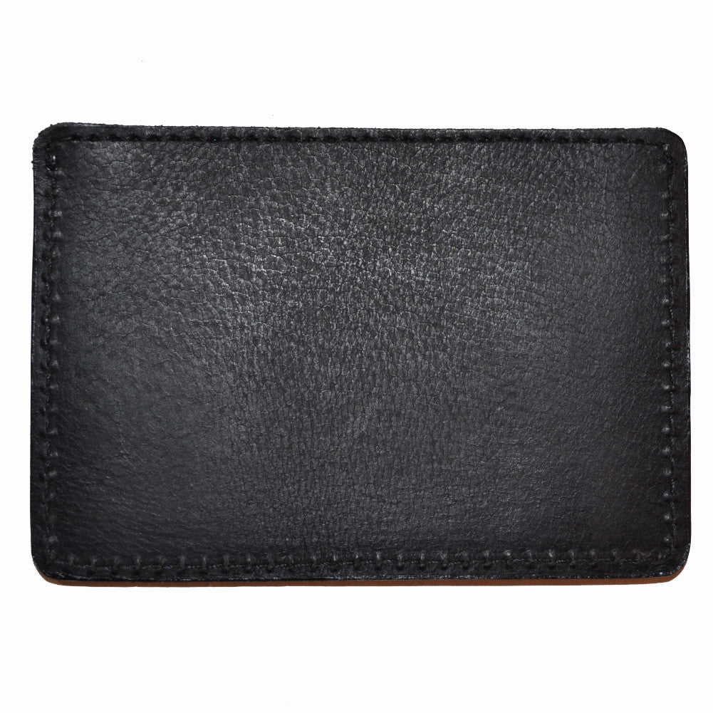 The Quiet Life - Leather Card Holder, Black - The Giant Peach