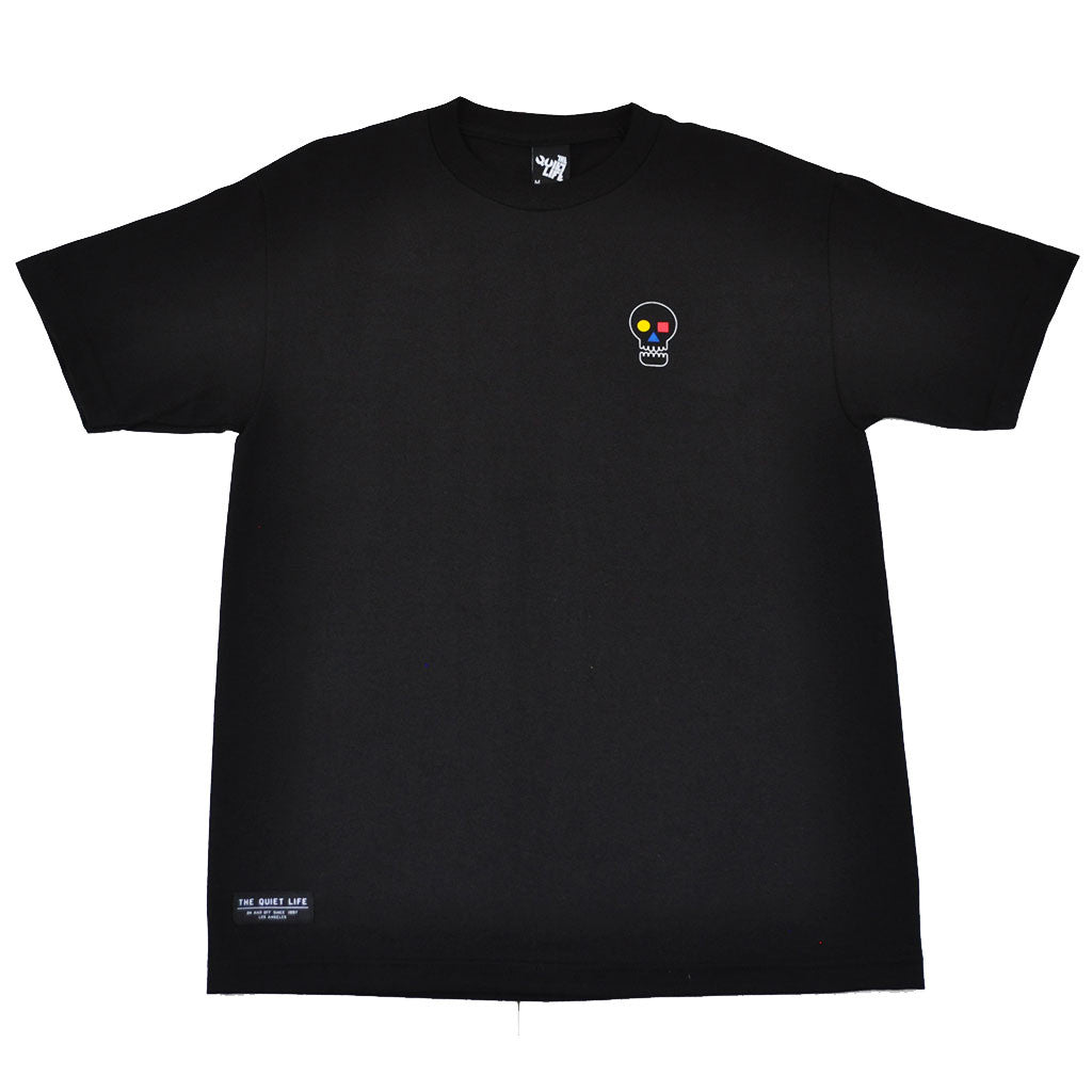 The Quiet Life - Bauhaus Skull Men's Shirt, Black - The Giant Peach