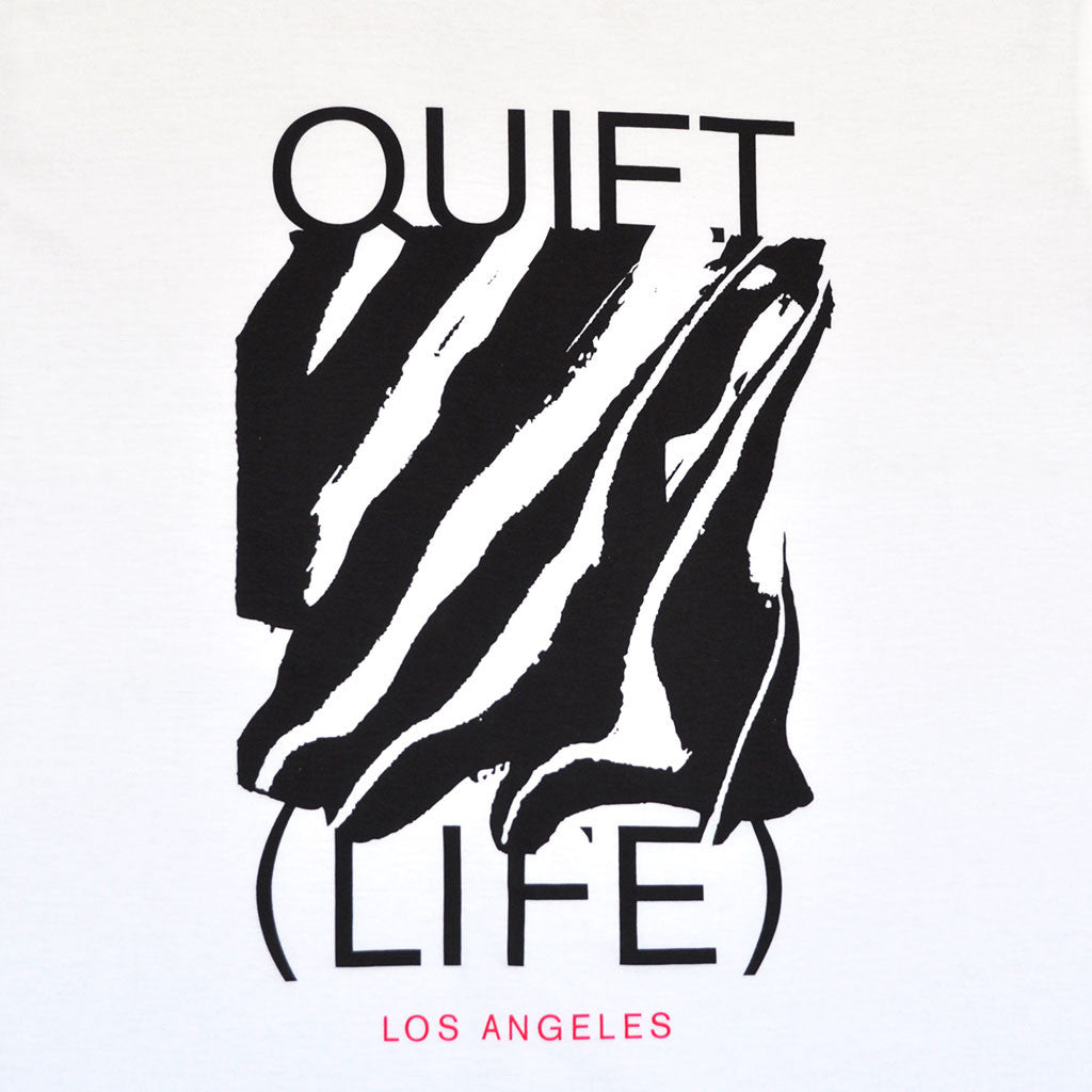 The Quiet Life - Smear Men's Shirt, White - The Giant Peach