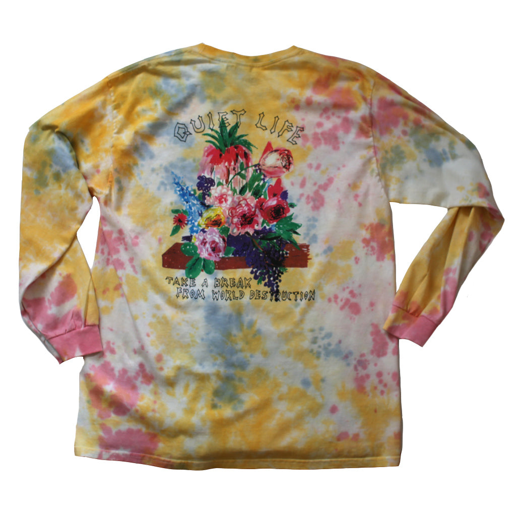 The Quiet Life - Take a Break Men's L/S Tee, Tie Dye