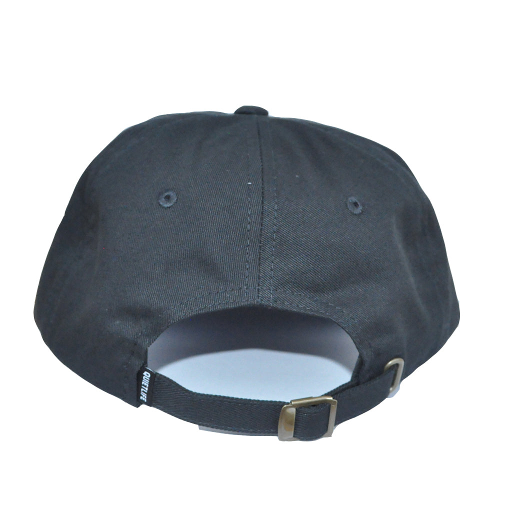 The Quiet Life - Worry About It Tomorrow Dad Hat, Black - The Giant Peach