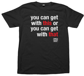 Black Sheep - This or That Men's Shirt, Black - The Giant Peach