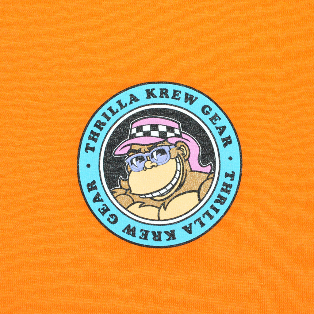 Thrilla Krew - Hardcore Detective Men's Tee, Orange