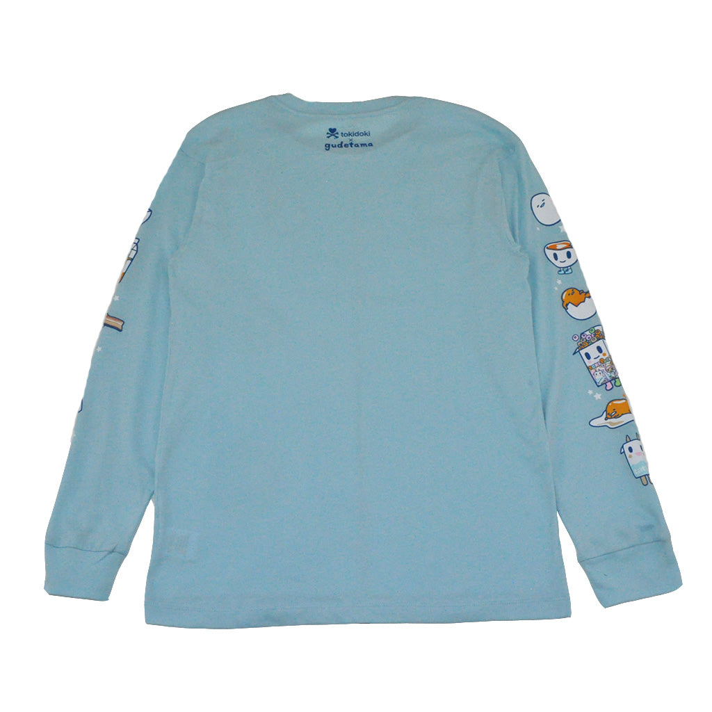 tokidoki x gudetama - Brunch Vibe L/S Women's Tee, Blue