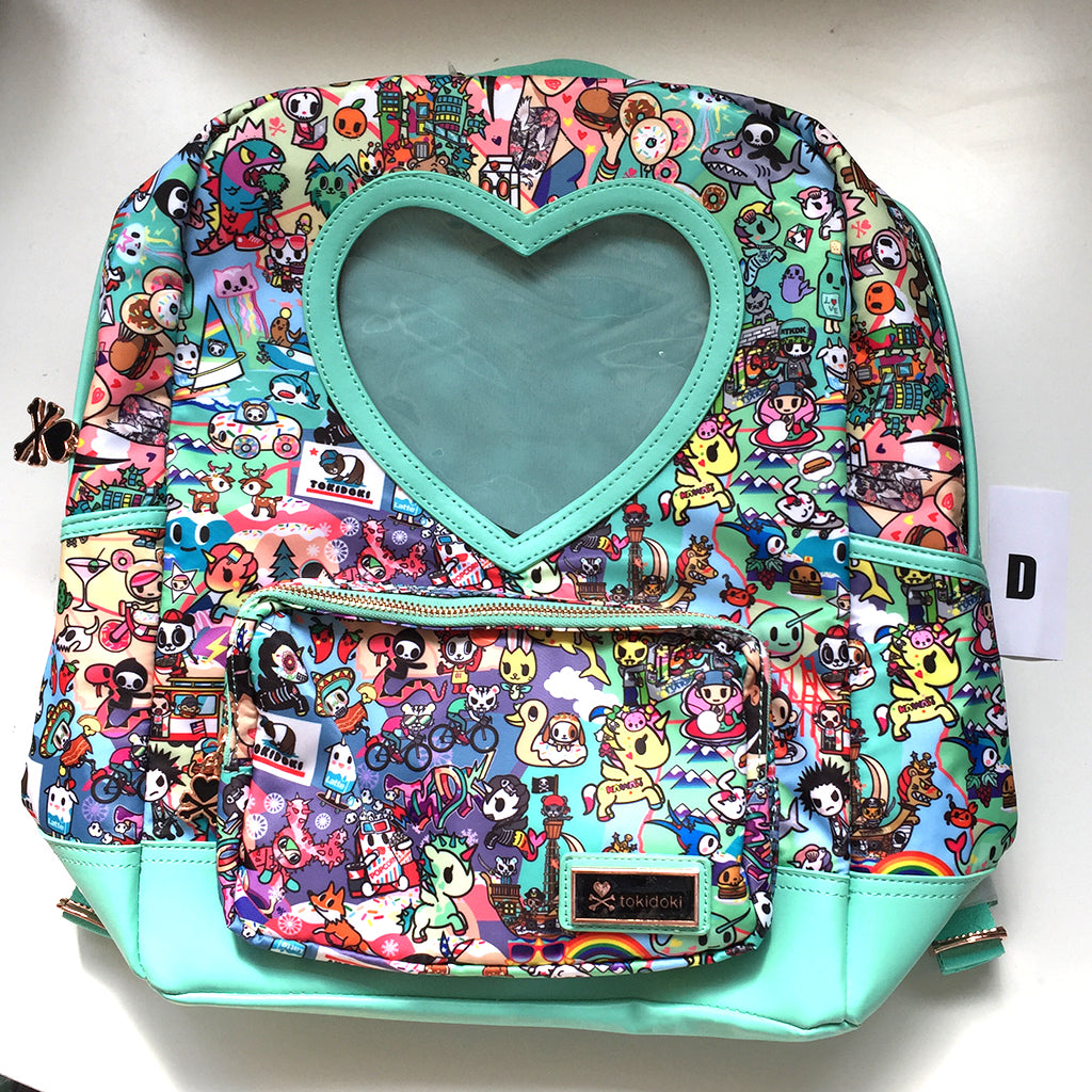 tokidoki - California Dreamin' Heart Window Backpack - The Giant Peach