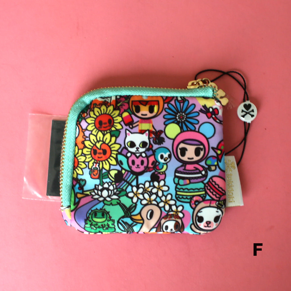 tokidoki - Flower Power Zip Coin Purse