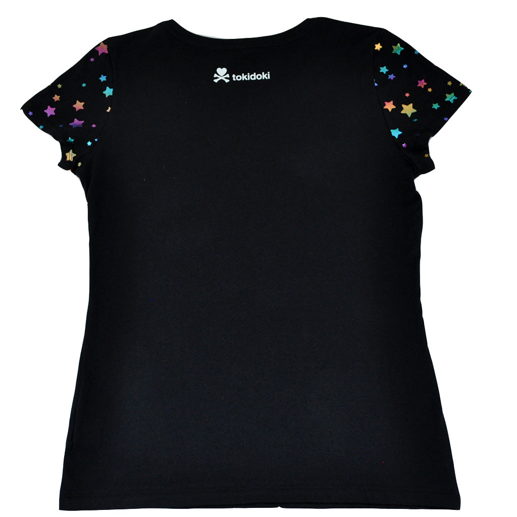 tokidoki - Sparkle Baby Women's Tee, Black - The Giant Peach