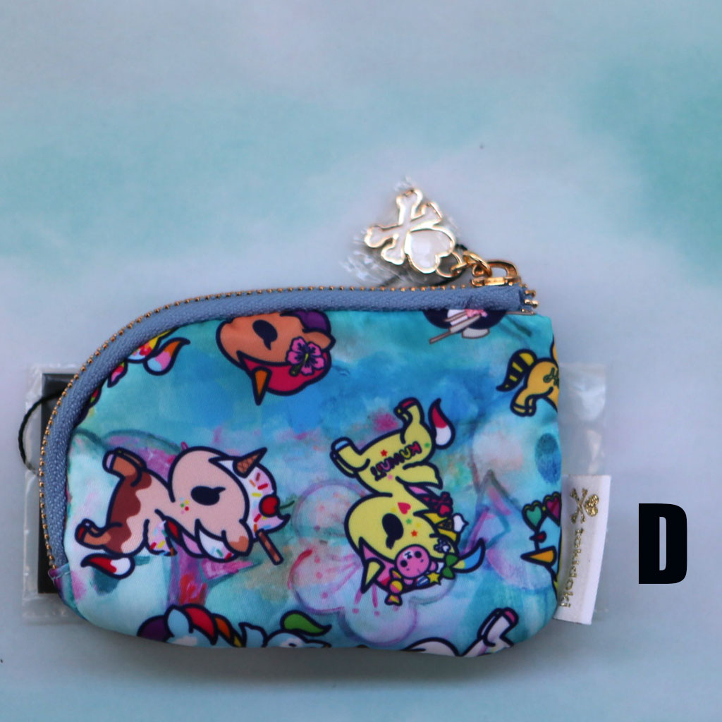 tokidoki - Watercolor Paradise Zip Coin Purse