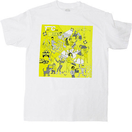 Tony Cook - Back To Reality Men's Shirt, White - The Giant Peach