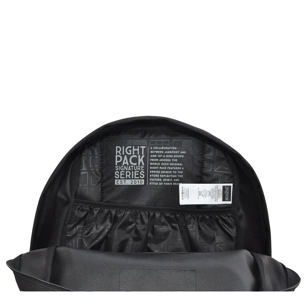 TRUE x Jansport Right Pack Established Basic Backpack, Black