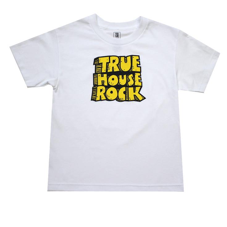 TRUE - True House Rocks Kids Tee, White