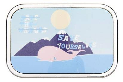 Tundrafoot - Save Yourselves Belt Buckle - The Giant Peach