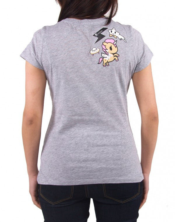 tokidoki - Half Dozen Women's Shirt, Light Heather Grey - The Giant Peach