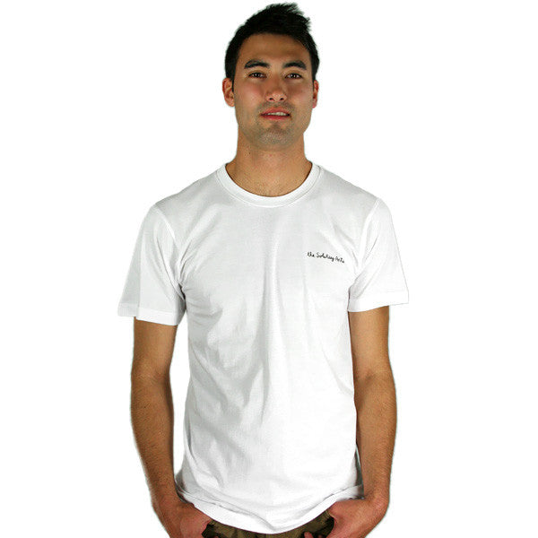 Solitary Arts - White Yolks Men's Shirt, White - The Giant Peach