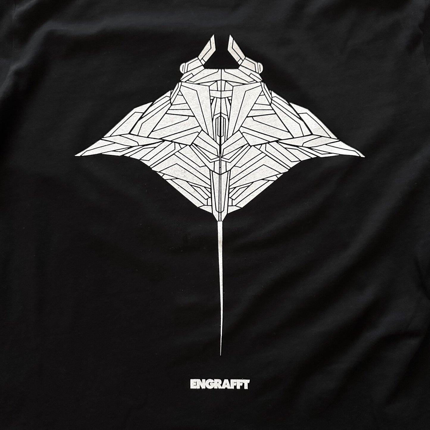 ENGRAFFT - The Frag Manta Ray L/S Tee - The Giant Peach