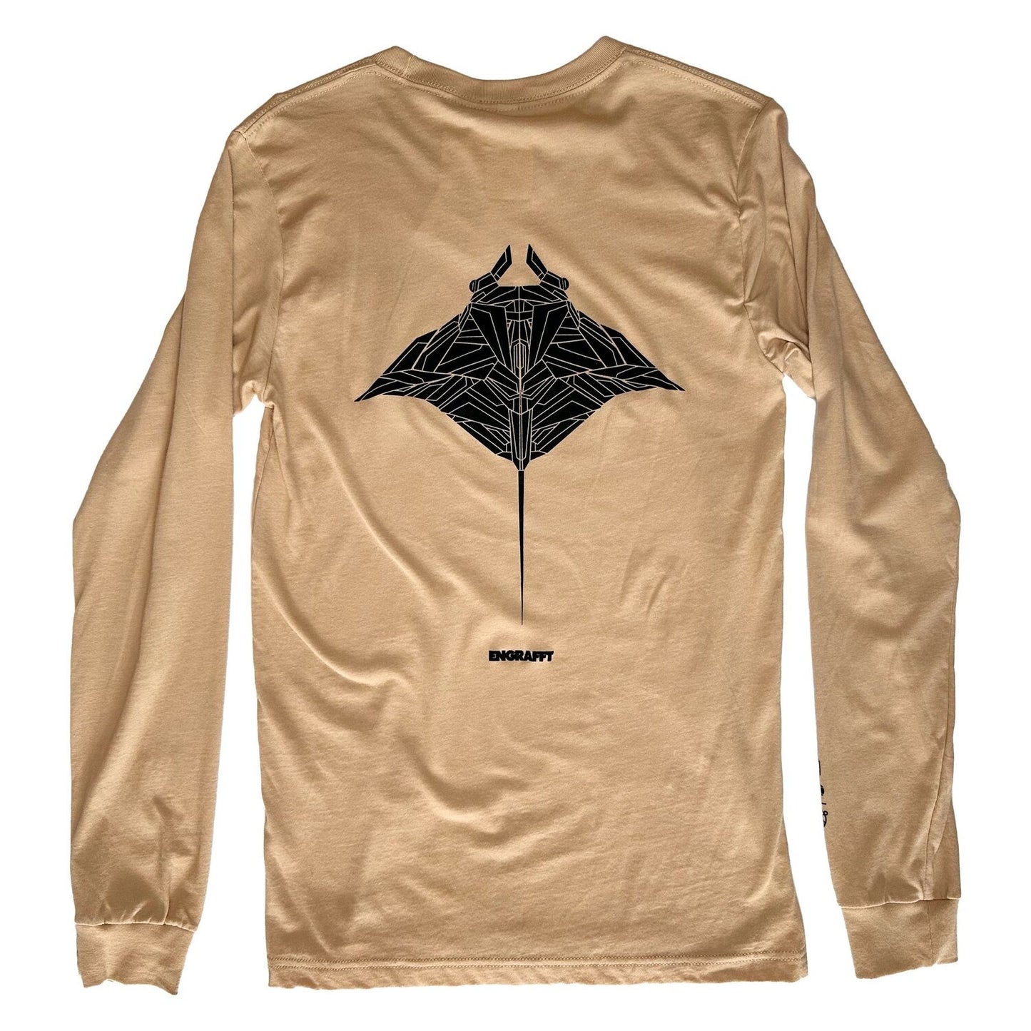 ENGRAFFT - The Frag Manta Ray L/S Tee - The Giant Peach