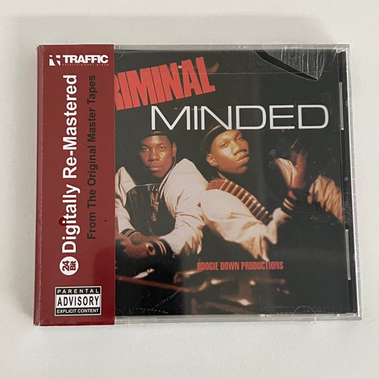 Boogie Down Productions - Criminal Minded, CD