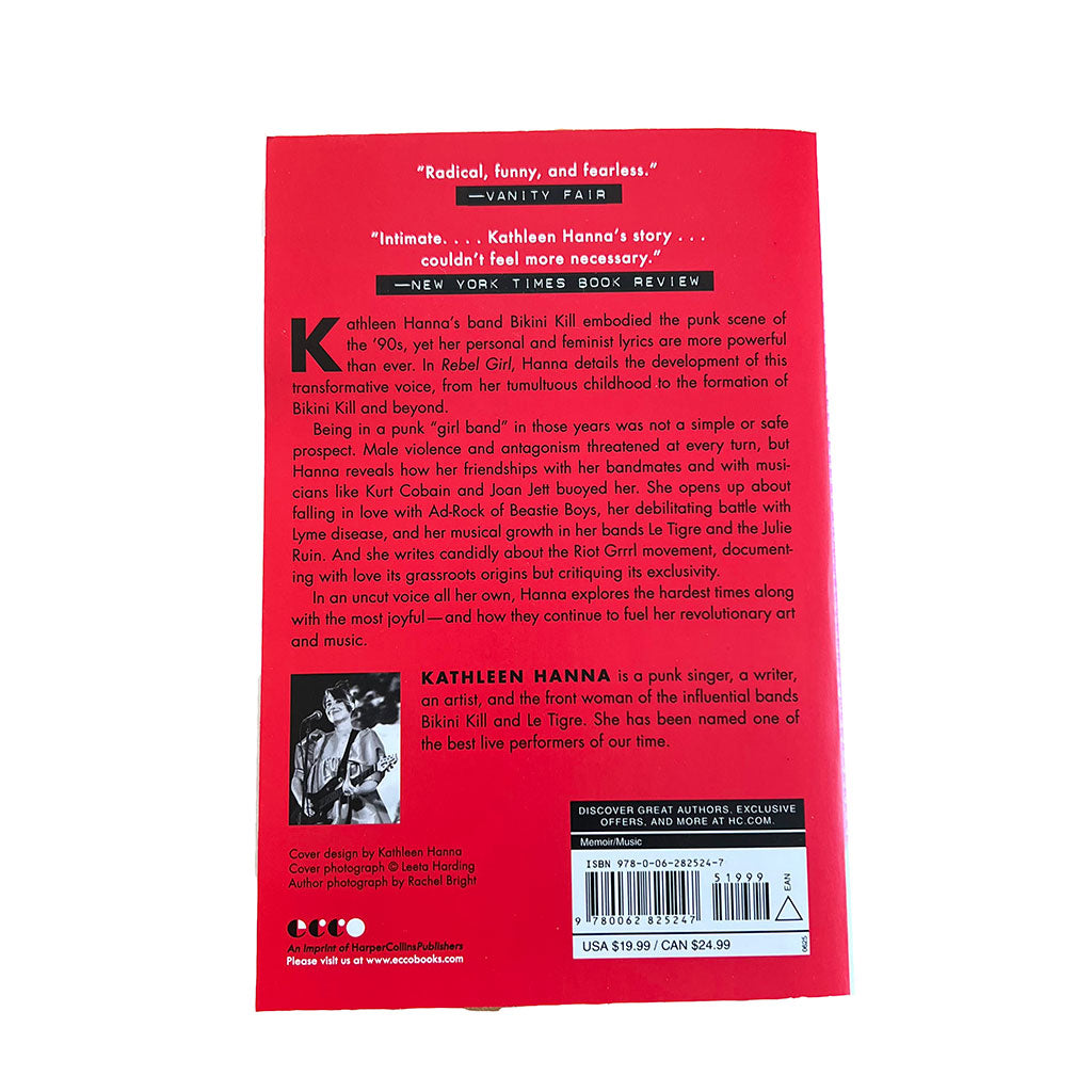 Kathleen Hanna - Rebel Girl: My Life as a Feminist Punk, Paperback Book