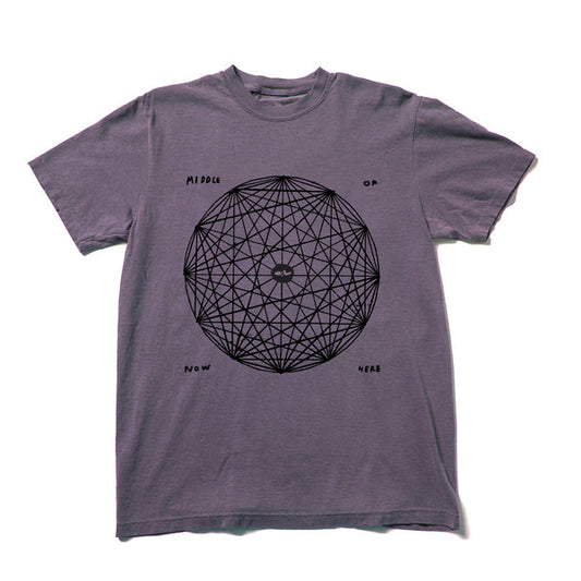 The Quiet Life - Middle of Now_Here T-Shirt, Grape